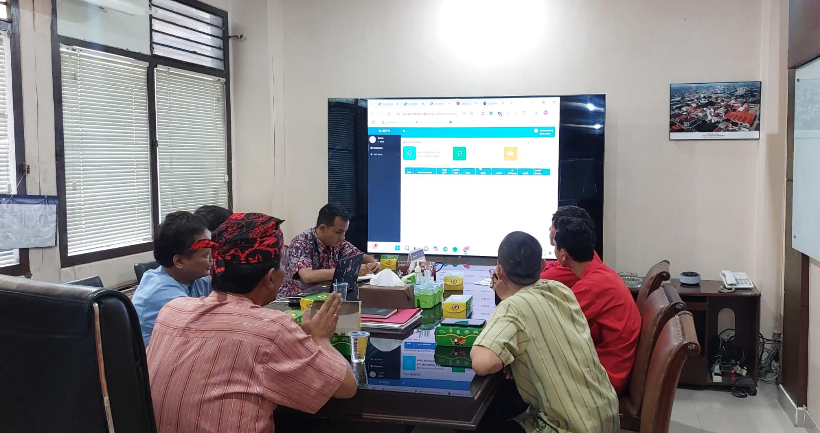 Rapat Integrasi Website Bapenda (Si Kepo) dan Distaru (PBT)